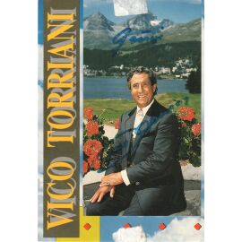 Autogramm Schlager | Vico TORRIANI | 1991 "Zähl Die Freunde" (Portrait Color Koch) 2