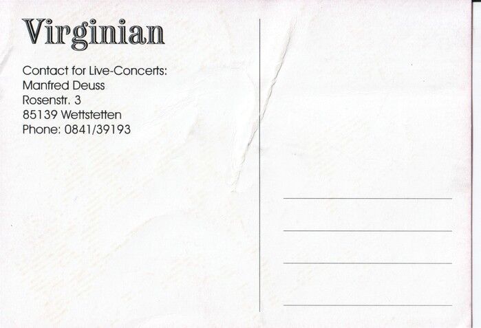 Autogramm Rock | VIRGININA | 2005 "Big Wheels" (Portrait SW Nightlife)