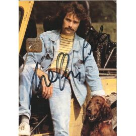 Autogramm Schlager | Wolfgang PETRY | 1982 "Der Himmel Brennt" (Portrait Color Coconut)