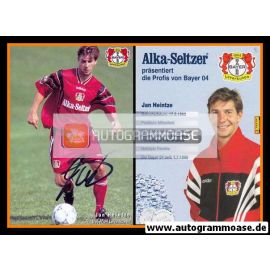 Autogramm Fussball | Bayer Leverkusen | 1996 | Jan HEINTZE