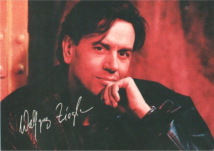 Autogramm Schlager | Wolfgang ZIEGLER | 1991 Druck "Weil Ich Dich Liebe" (Portrait Color Virgin)