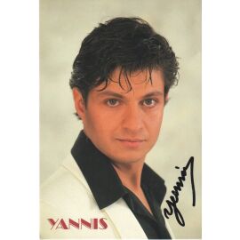 Autogramm Schlager | YANNIS | 1997 "Esmeralda" (Portrait Color Global)