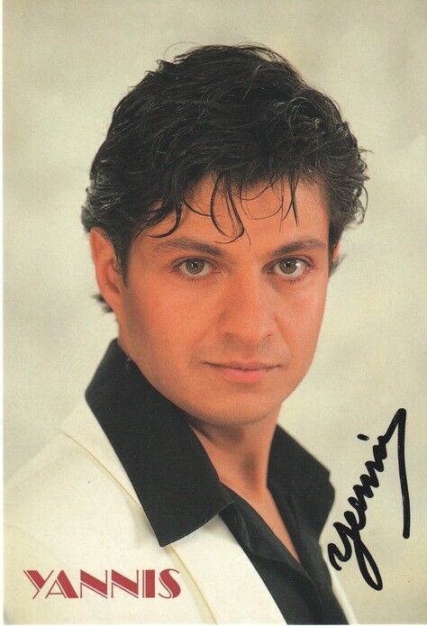 Autogramm Schlager | YANNIS | 1997 "Esmeralda" (Portrait Color Global)