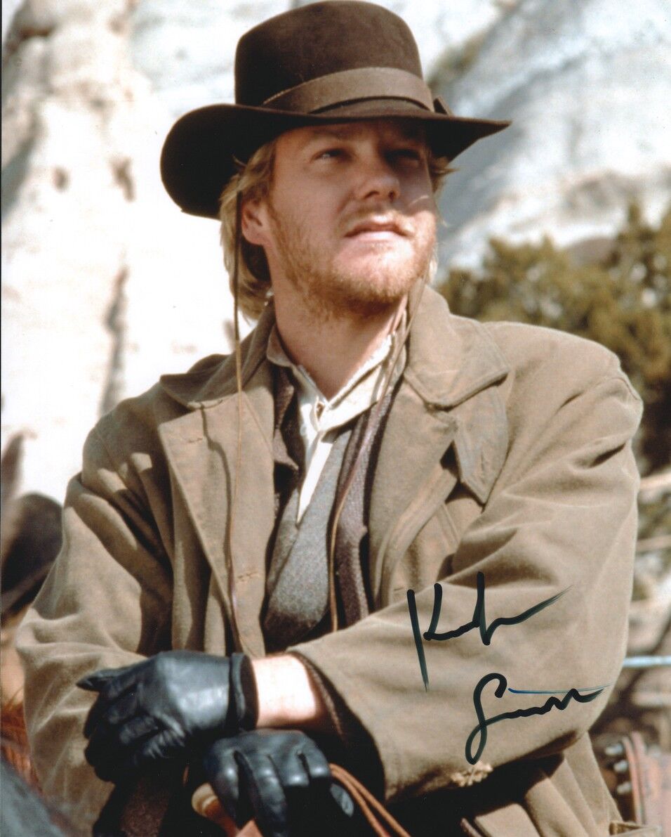 Autogramm Film (CAN) | Kiefer SUTHERLAND | 1998 Foto "Young Guns" (Portrait Color XL)
