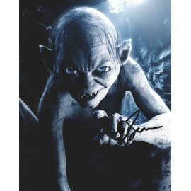 Autogramm Film (UK) | Andy SERKIS | 2000er Foto "Lord Of Rings" (Gollum Color XL)