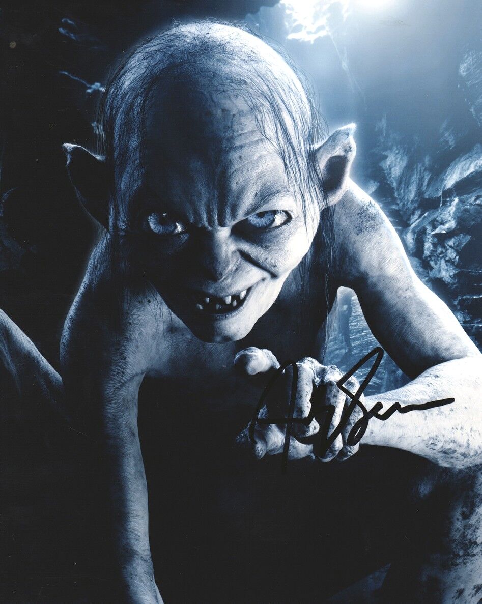 Autogramm Film (UK) | Andy SERKIS | 2000er Foto "Lord Of Rings" (Gollum Color XL)