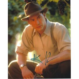 Autogramm Film (CAN) | Keanu REEVES | 1995 Foto "Walk In Clouds" (Portrait Color XL)
