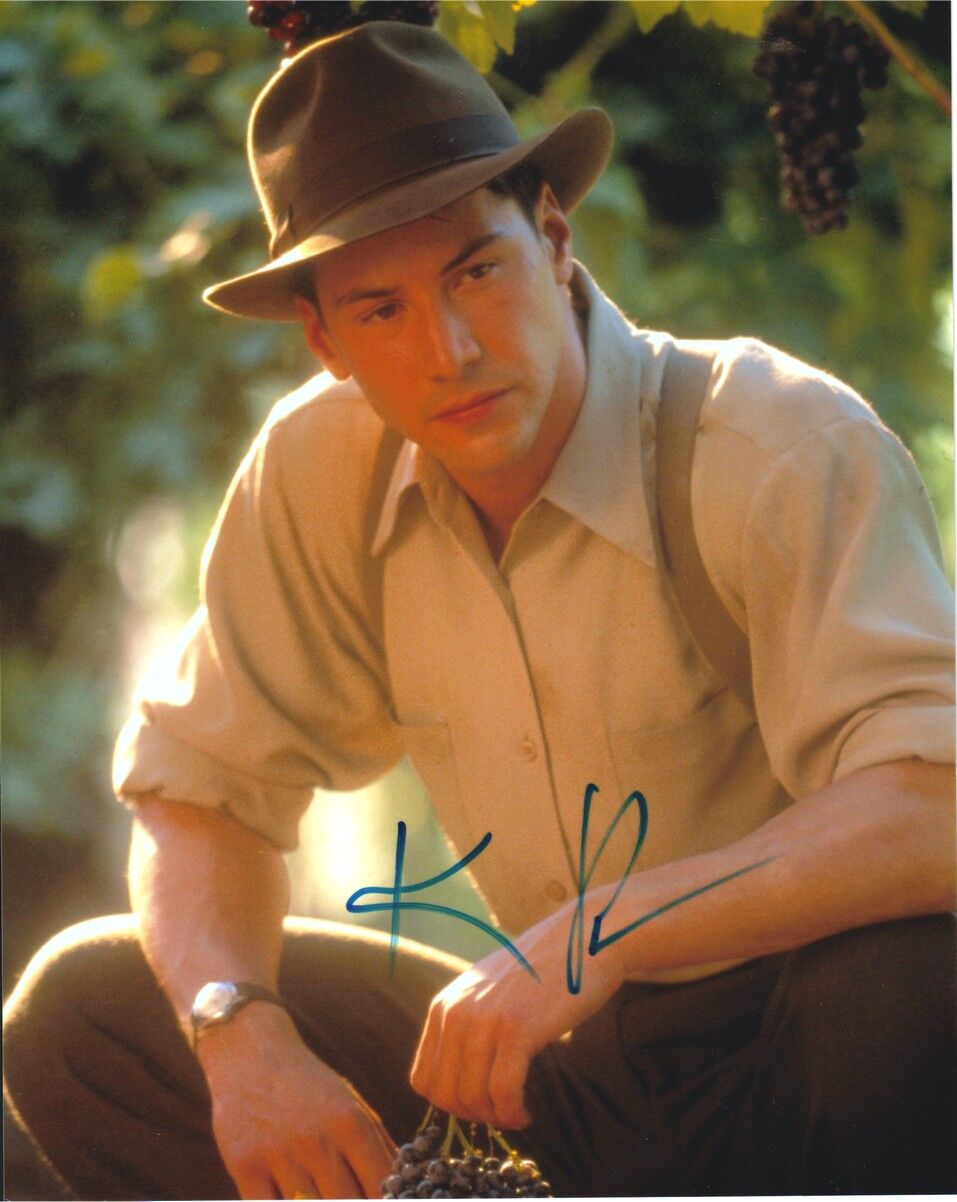 Autogramm Film (CAN) | Keanu REEVES | 1995 Foto "Walk In Clouds" (Portrait Color XL)
