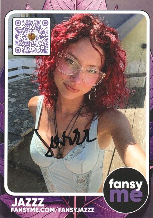 Autogramm Erotik | JAZZZ | 2020er (Portrait Color) Fansy