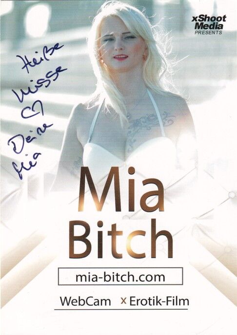 Autogramm Erotik | MIA BITCH | 2017 (Portrait Color) xShoot