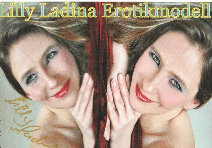 Autogramm Erotik | LILLY LADINA | 2010er (Portrait Color)