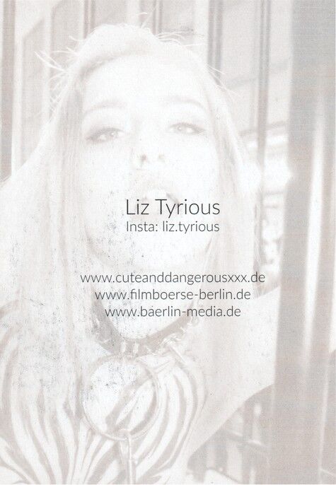 Autogramm Erotik | LIZ TYRIOUS | 2020er (Portrait Color)