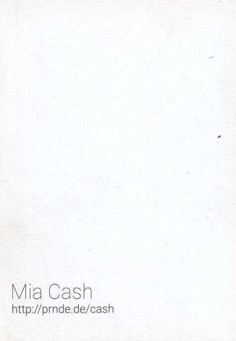 Autogramm Erotik | MIA CASH | 2020er (Portrait Color)