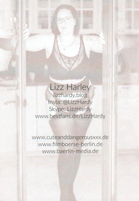 Autogramm Erotik | LIZZ HARLEY | 2020er (Portrait Color)