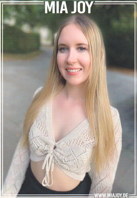 Autogramm Erotik | MIA JOY | 2020er (Portrait Color) Vika