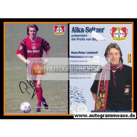 Autogramm Fussball | Bayer Leverkusen | 1996 | Hans-Peter LEHNHOFF