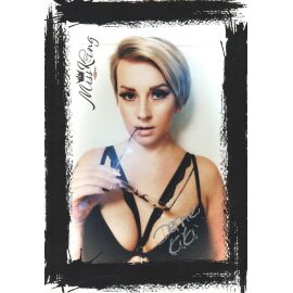 Autogramm Erotik | MISS KING | 2020er (Portrait Color) MDH 1