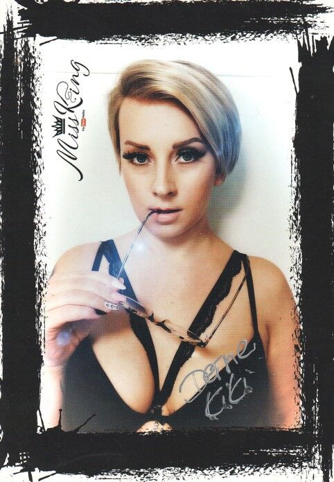 Autogramm Erotik | MISS KING | 2020er (Portrait Color) MDH 1