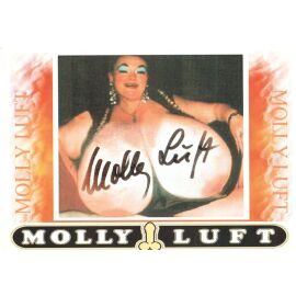 Autogramm Erotik | MOLLY LUFT | 2000er (Portrait Color) 1