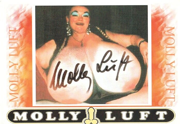 Autogramm Erotik | MOLLY LUFT | 2000er (Portrait Color) 1