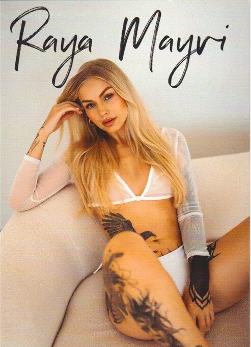 Autogramm Erotik | RAYA MAYVI | 2020er (Portrait Color) Telegram