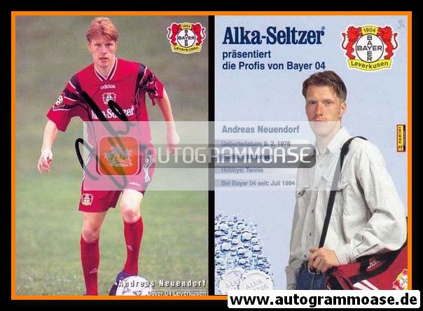 Autogramm Fussball | Bayer Leverkusen | 1996 | Andreas NEUENDORF