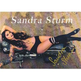 Autogramm Erotik | SANDRA STURM | 2010er (Portrait Color) Website