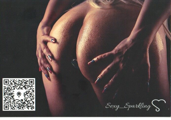 Autogramm Erotik | SEXY SPARKLING | 2020er (Portrait Color)