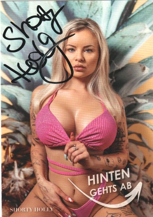 Autogramm Erotik | SHORTY HOLLY | 2023 (Portrait Color) Boudair