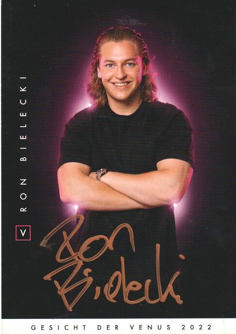 Autogramm Celebrity / TV | Ron BIELECKI | 2022 (Portrait Color) Venus