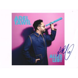 Autogramm Pop | Adel TAWIL | 2019 Foto "Alles Lebt" (Portrait Color XL)