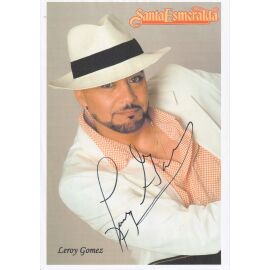 Autogramm Pop (USA) | Leroy GOMEZ | 2000er (Portrait Color XL)
