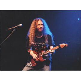 Autogramm Rock (UK) | Guthrie GOVAN | 2010er Foto (Konzert Color XL)