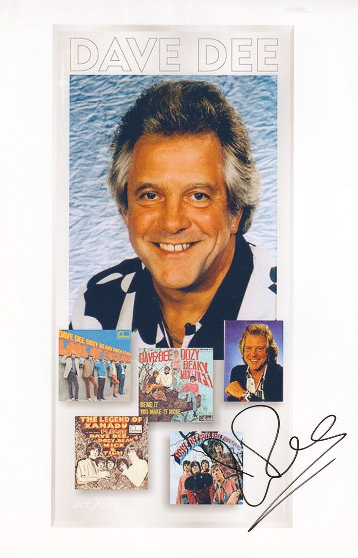 Autogramm Pop (UK) | Dave DEE | 2000er (Collage Color XL)