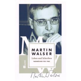 Autogramm Literatur | Martin WALSER | 2005 (Portrait SW XL) Tagebücher