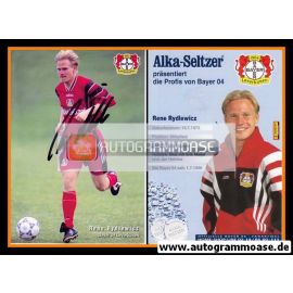 Autogramm Fussball | Bayer Leverkusen | 1996 | Rene RYDLEWICZ