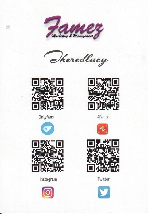 Autogramm Erotik | THEREDLUCY | 2020er (Portrait Color) Famez