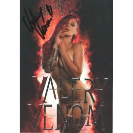 Autogramm Erotik | VALERY VENOM | 2020er (Portrait Color)