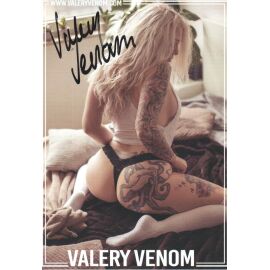 Autogramm Erotik | VALERY VENOM | 2020er (Portrait Color) Vika