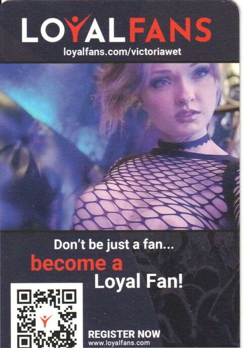 Autogramm Erotik | VICTORIA WET | 2020er (Portrait Color) LoyalFans
