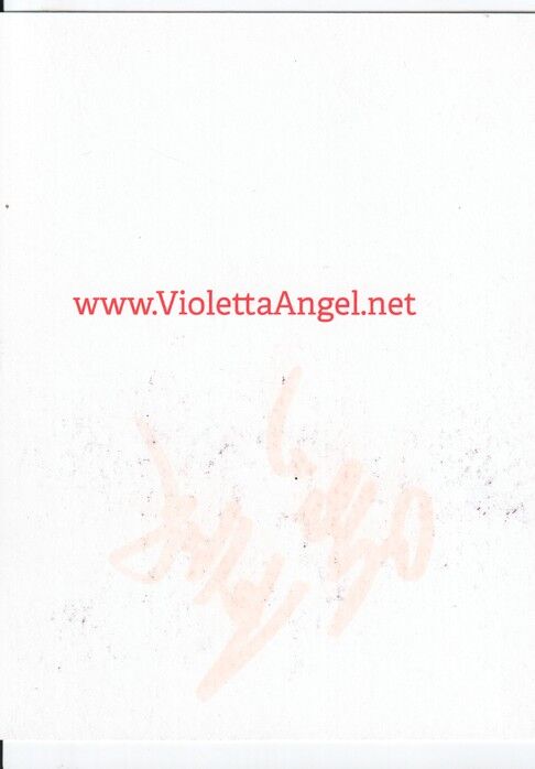 Autogramm Erotik | VIOLETTA ANGEL | 2010er (Portrait Color) Website 1