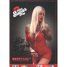 Autogramm Erotik | MISS SUGAR | 2020er (Portrait Color) BestFans