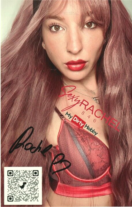 Autogramm Erotik | SEXY RACHEL | 2020er (Portrait Color) MDH