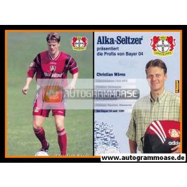 Autogramm Fussball | Bayer Leverkusen | 1996 | Christian WÖRNS 