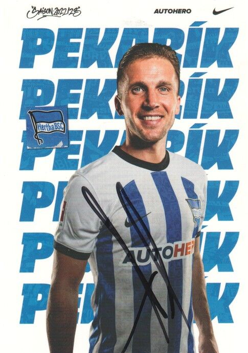 Autogramm Fussball | Hertha BSC Berlin | 2022 | Peter PEKARIK