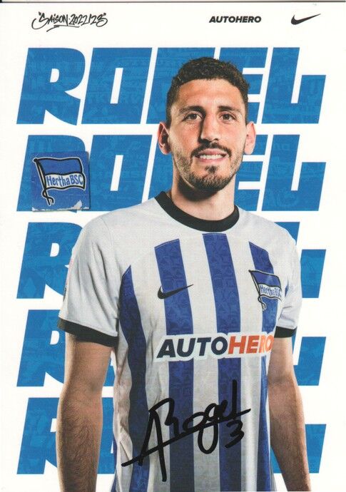 Autogramm Fussball | Hertha BSC Berlin | 2022 | Agustin ROGEL