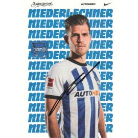 Autogramm Fussball | Hertha BSC Berlin | 2022 | Florian NIEDERLECHNER