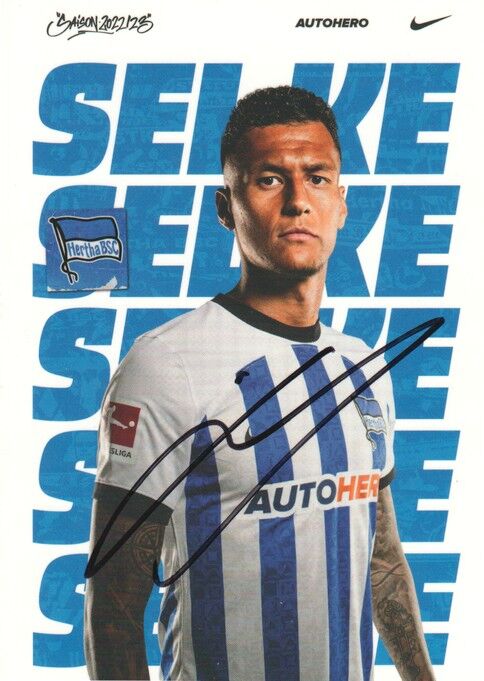 Autogramm Fussball | Hertha BSC Berlin | 2022 | Davie SELKE
