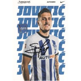 Autogramm Fussball | Hertha BSC Berlin | 2022 | Stefan JOVETIC