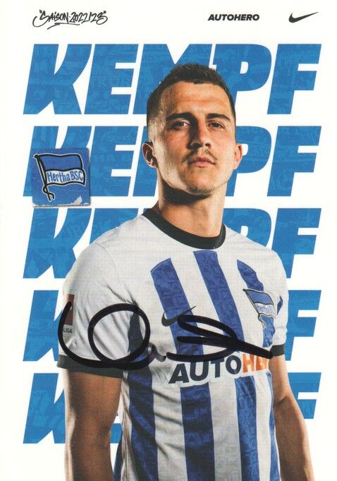 Autogramm Fussball | Hertha BSC Berlin | 2022 | Marc Oliver KEMPF